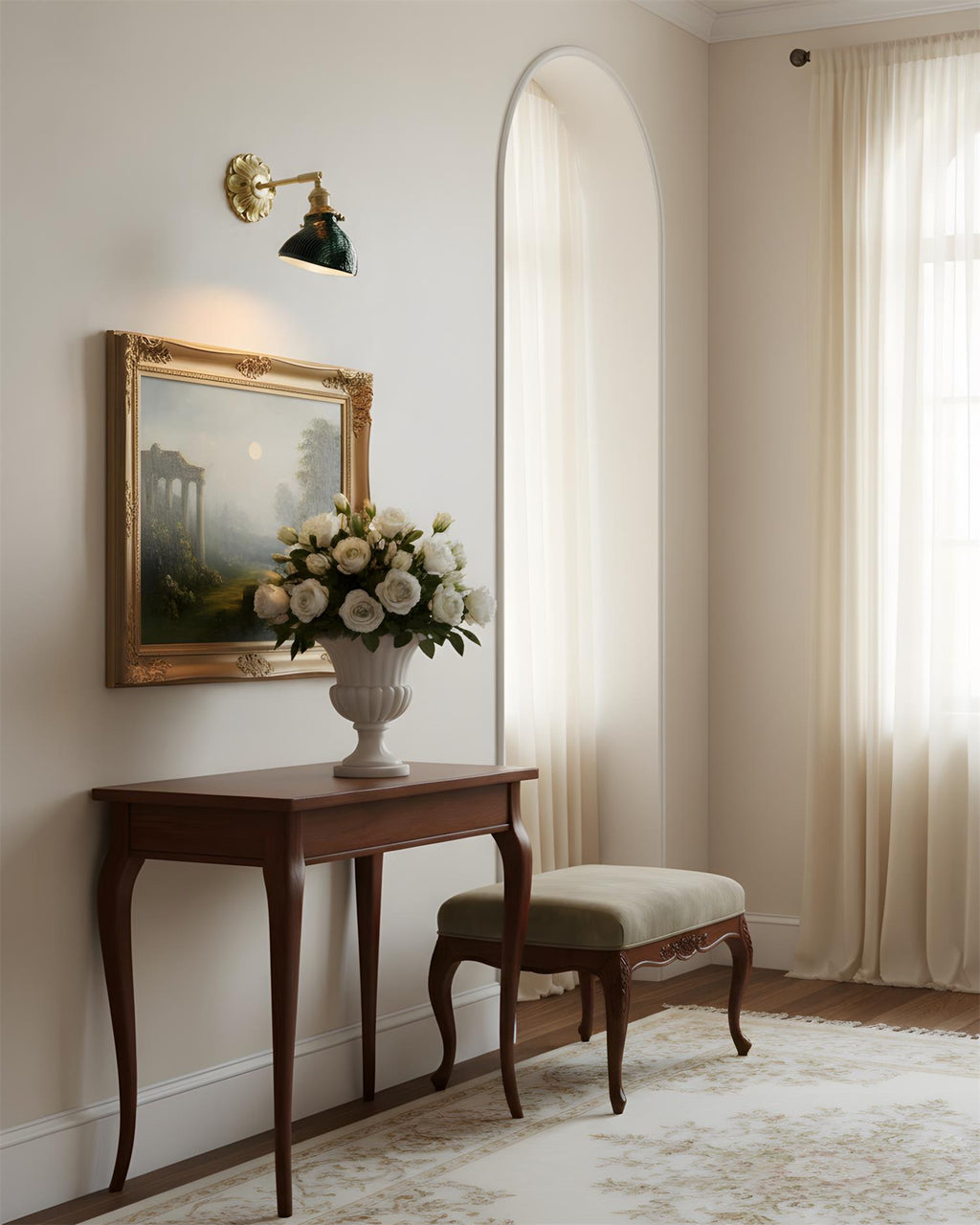 Nacre Petal Glass Wall Lamp — product view 13