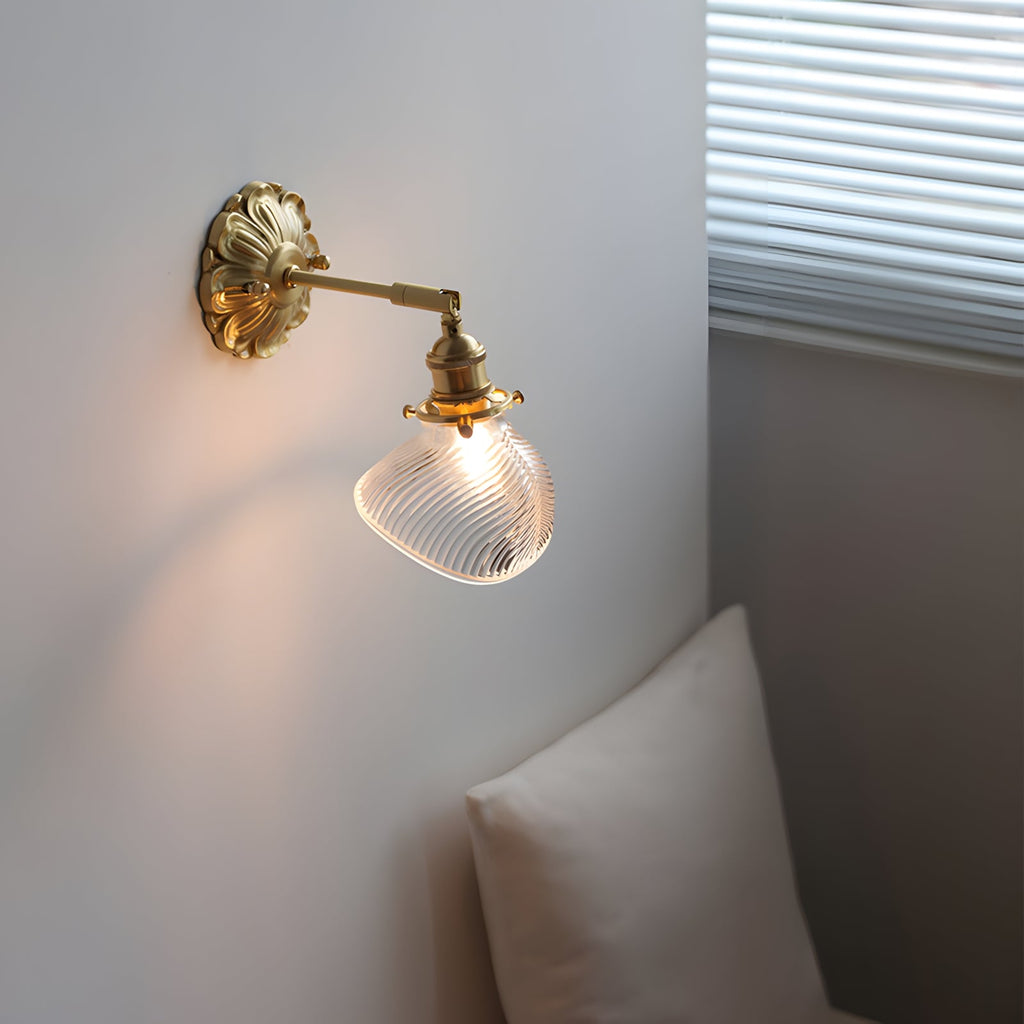 Nacre Petal Glass Wall Lamp — product view 16