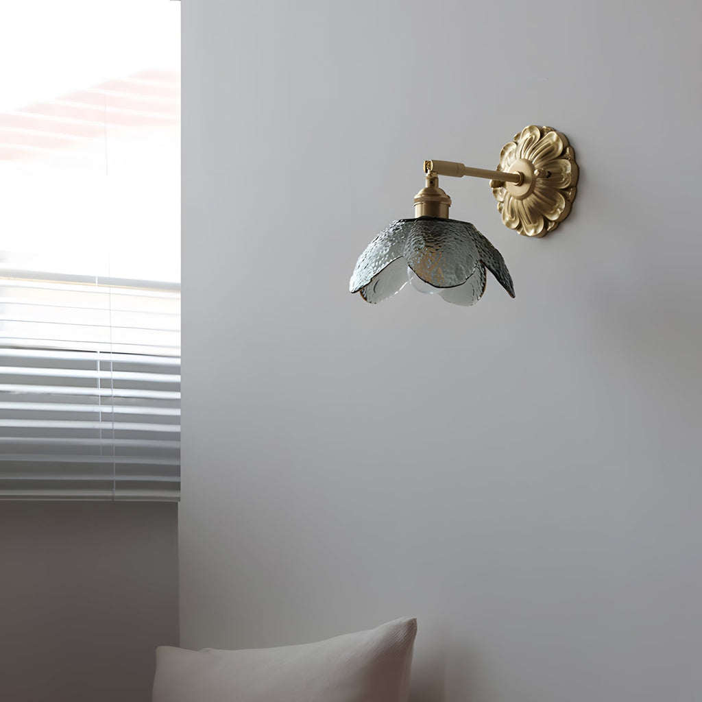 Nacre Petal Glass Wall Lamp — product view 18