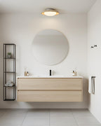 Zen Glow Travertine Ceiling Lamp — product view 9