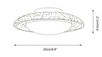 Zen Glow Travertine Ceiling Lamp — product detail 16