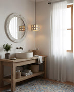 Hexa Travertine Pendant Lamp — product view 7