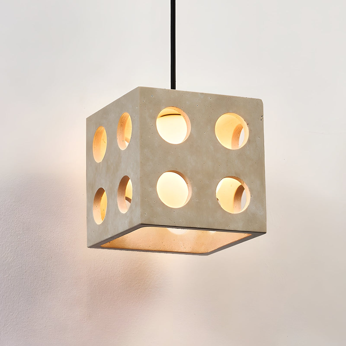 Hexa Travertine Pendant Lamp — product view 10