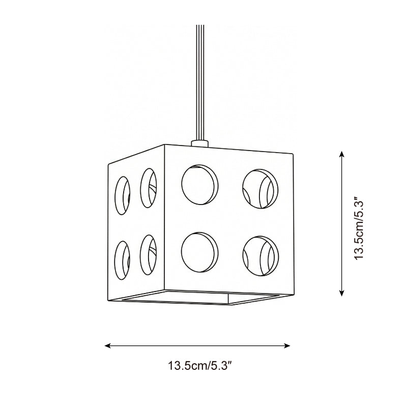 Hexa Travertine Pendant Lamp — product detail 14