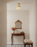 Gilded Prism Glass Ceiling Lamp — product view 8