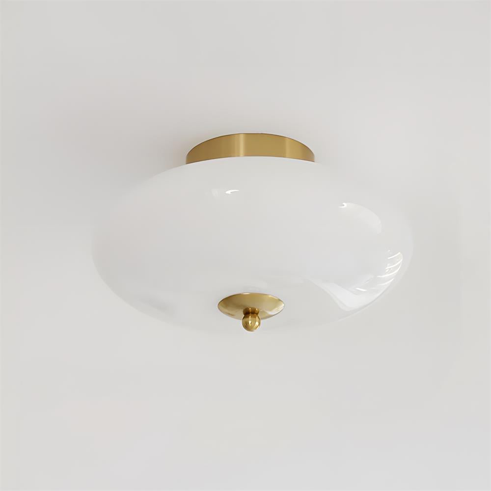 Serene Globe Glass Ceiling Lamp — product view 13