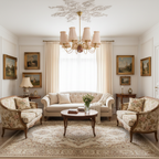 Brunel Grove Wood Chandelier — product view 2