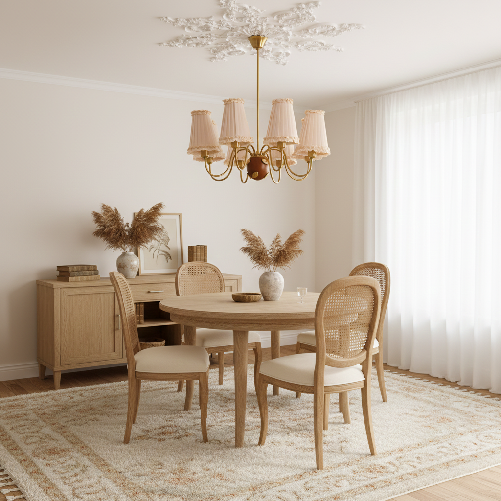Brunel Grove Wood Chandelier — product view 5