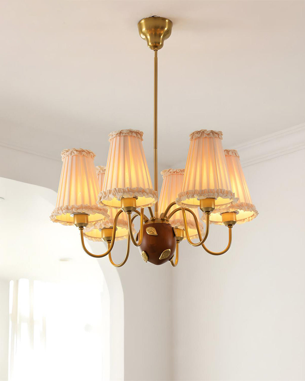 Brunel Grove Wood Chandelier — product view 8