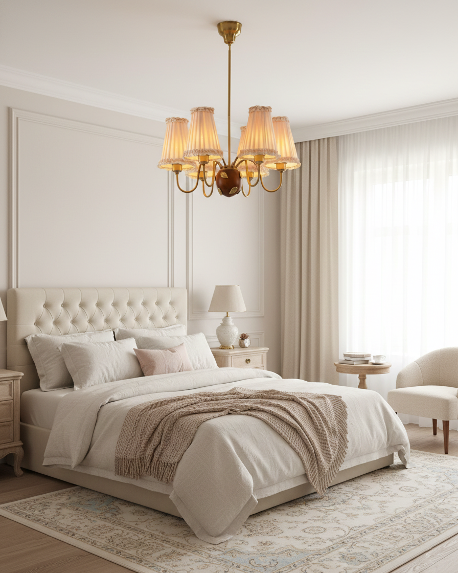 Brunel Grove Wood Chandelier — product view 9