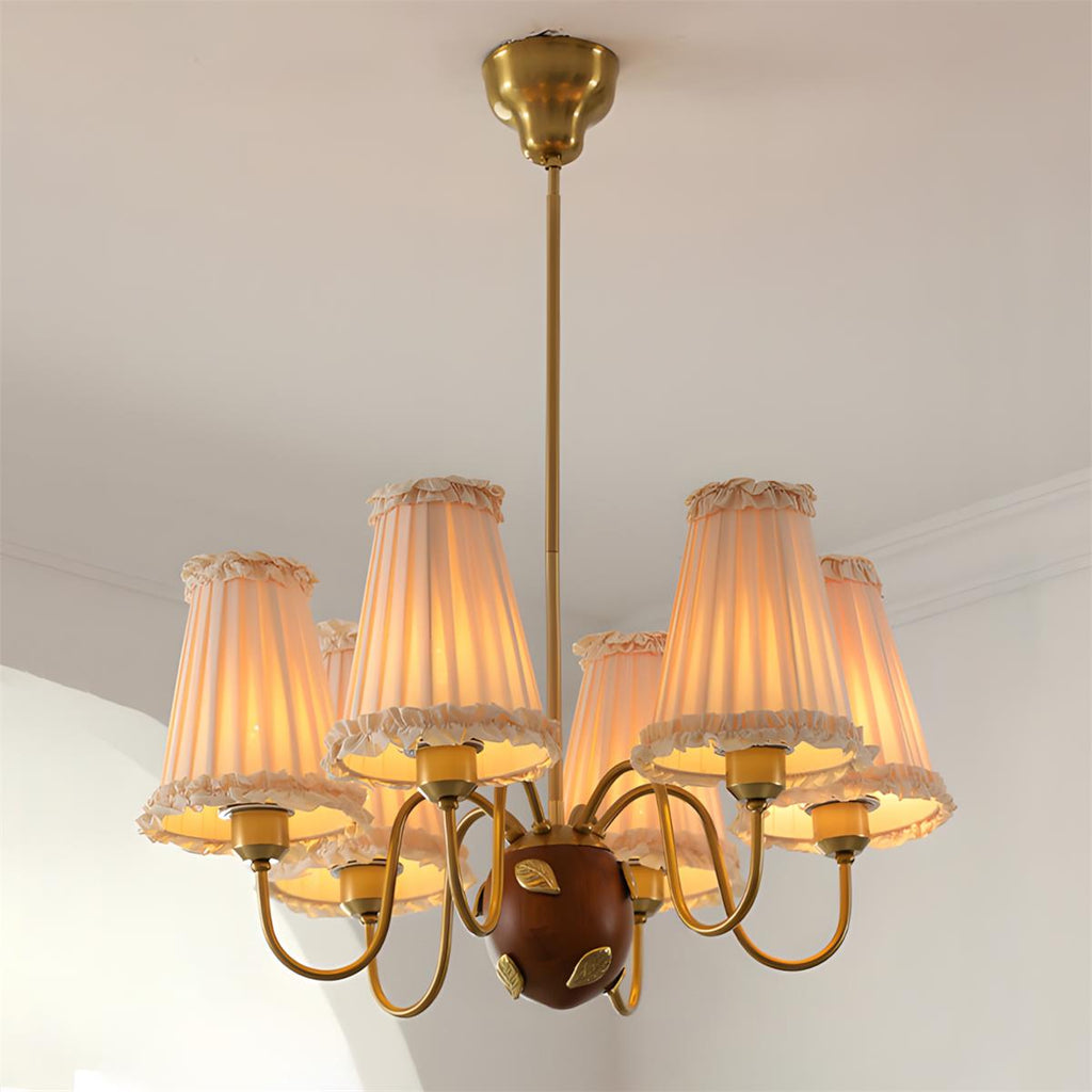 Brunel Grove Wood Chandelier — product view 10