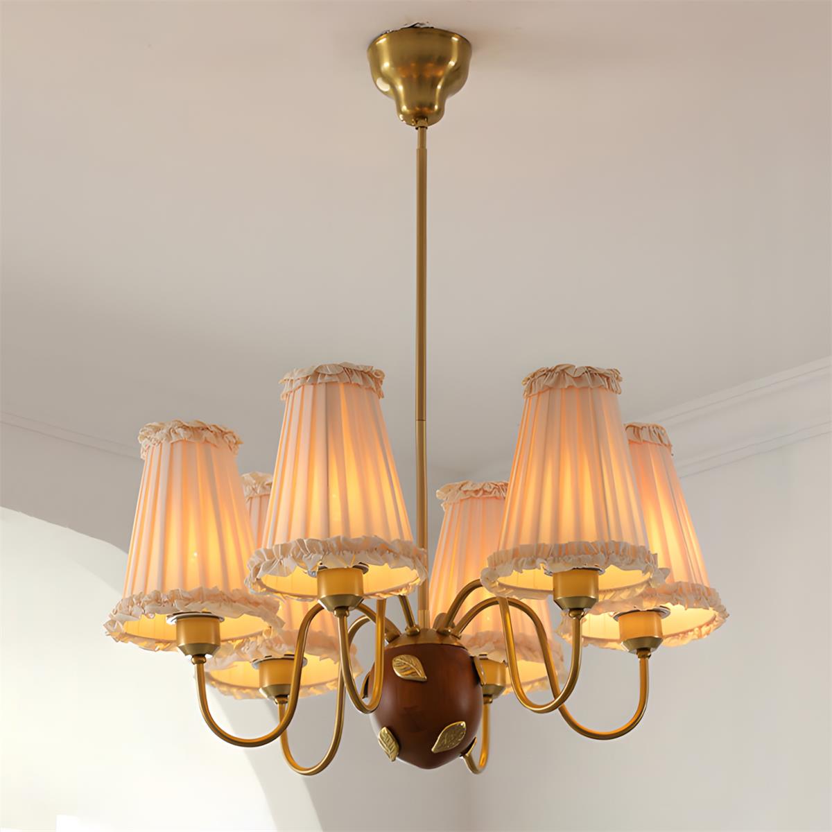 Brunel Grove Wood Chandelier — product view 10