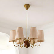 Brass & Walnut Color & Beige