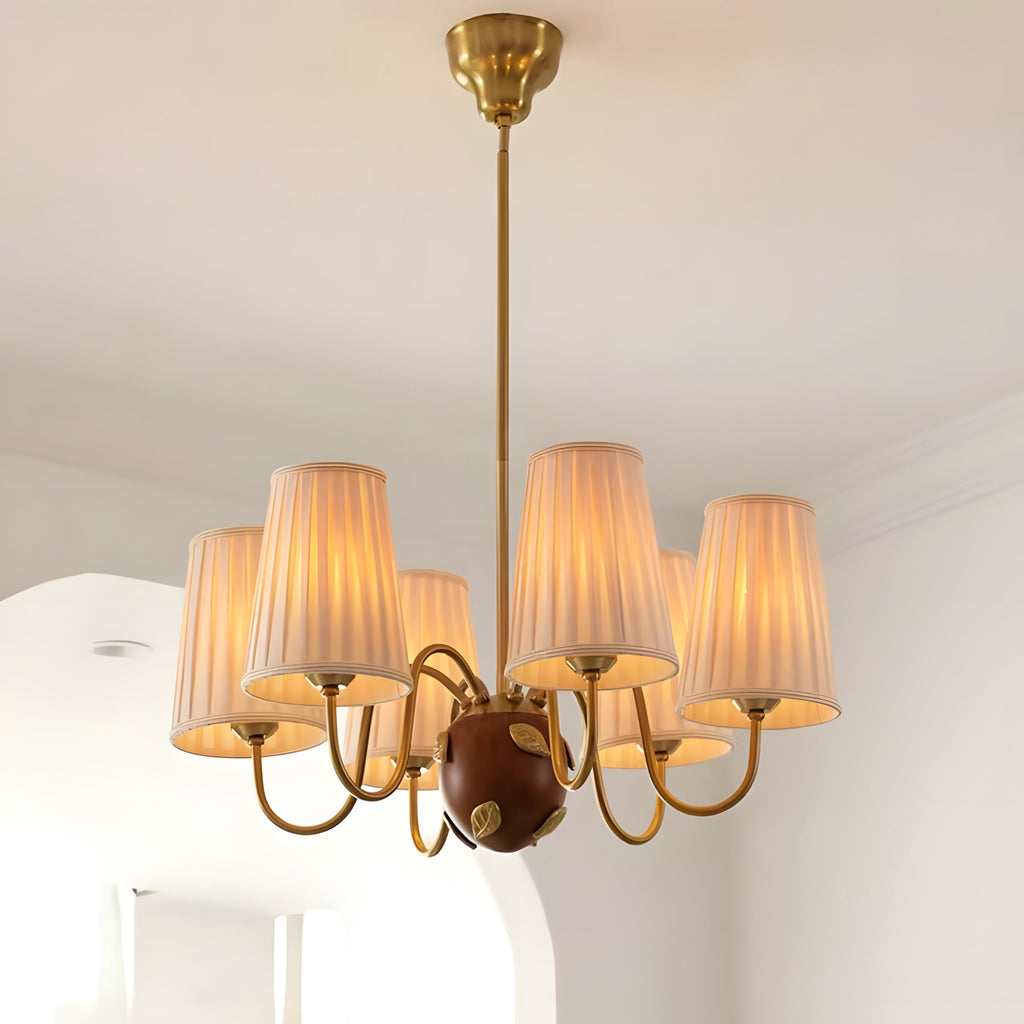 Brunel Grove Wood Chandelier — product view 13