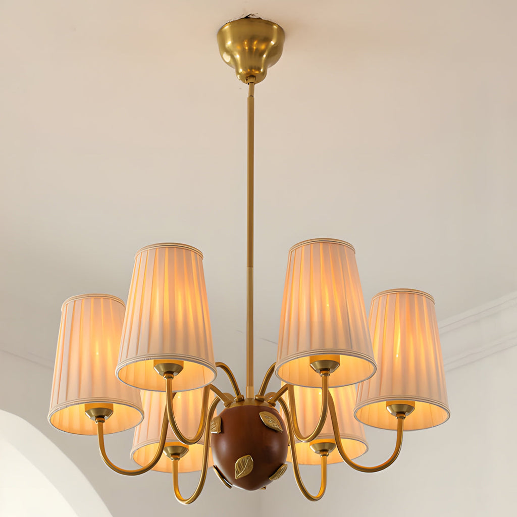 Brunel Grove Wood Chandelier — product view 15