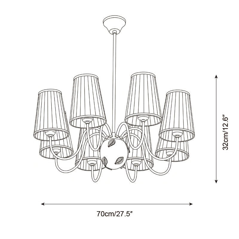 Brunel Grove Wood Chandelier — product detail 17