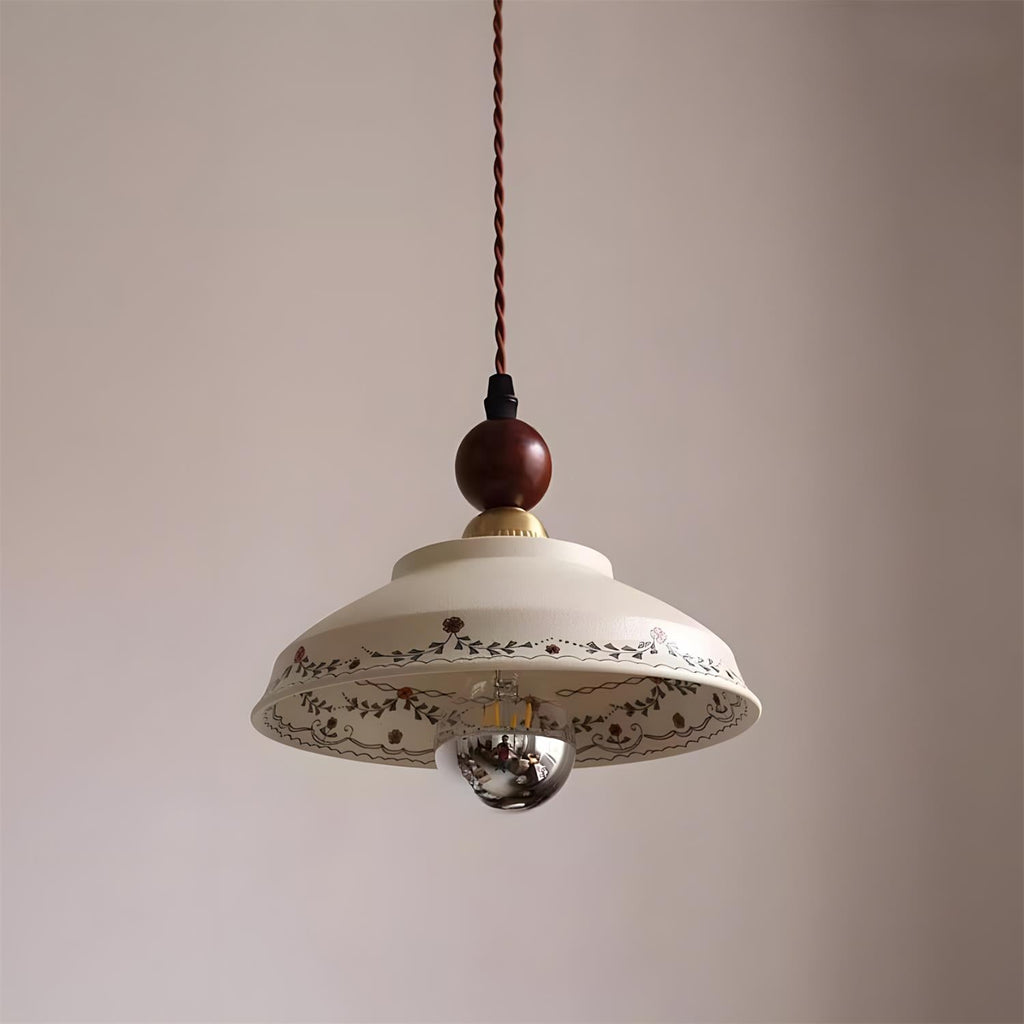 Virella Wood Pendant Lamp — product view 2