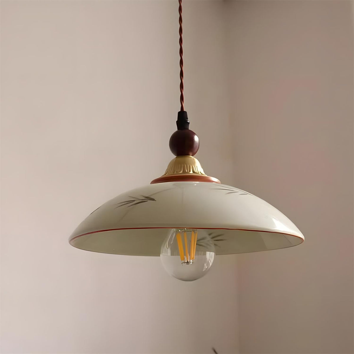 Avelin Wood Pendant Lamp — product view 14