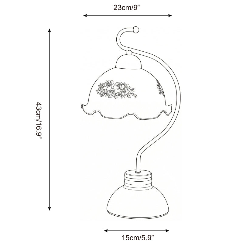Bellevine Glass Table Lamp — product detail 12