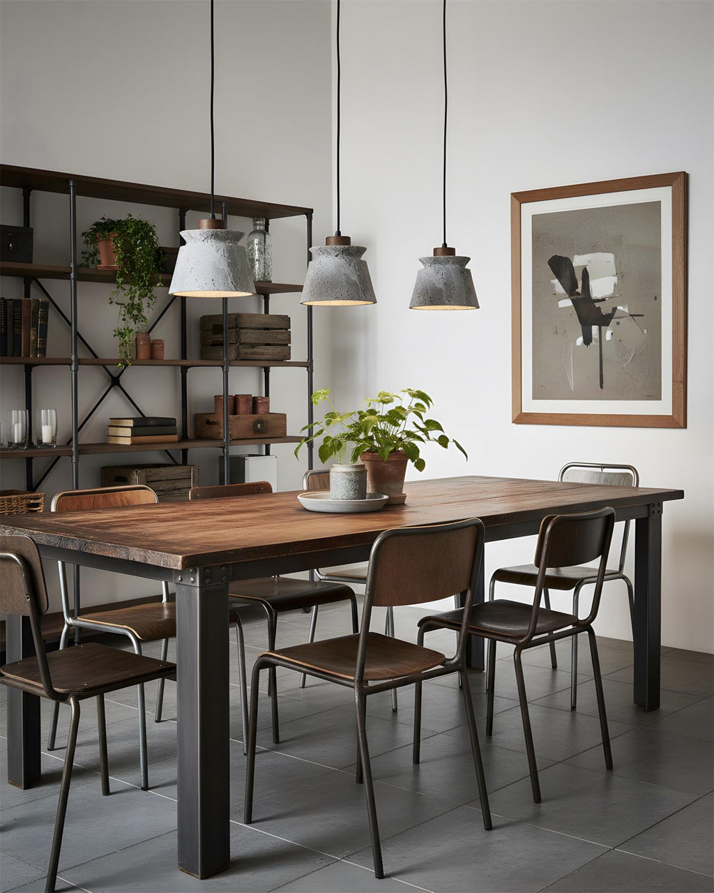 Karvo Travertine Pendant Lamp — product view 2