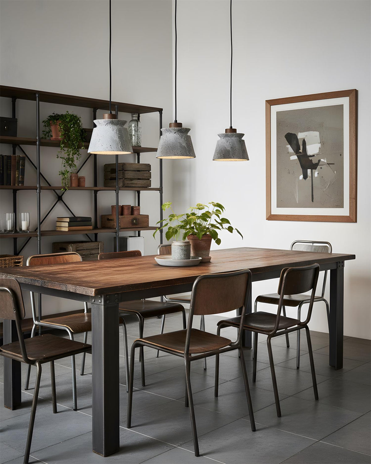 Karvo Travertine Pendant Lamp — product view 2