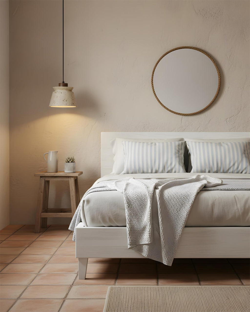 Karvo Travertine Pendant Lamp — product view 8
