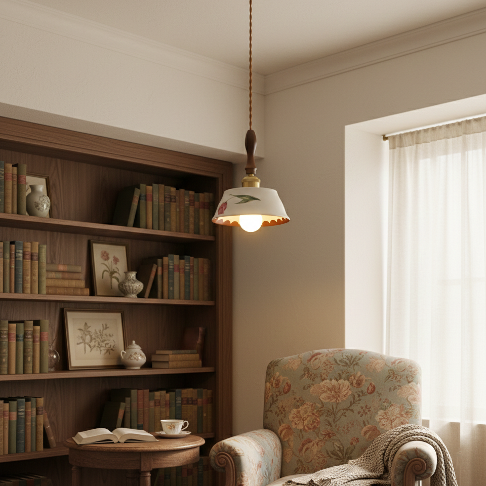 Alouette Wood Pendant Lamp — product view 5