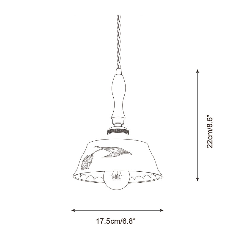 Alouette Wood Pendant Lamp — product detail 18