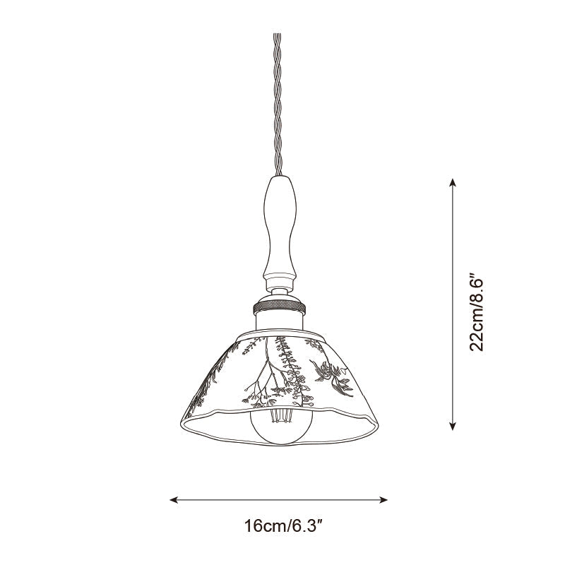Alouette Wood Pendant Lamp — product detail 19