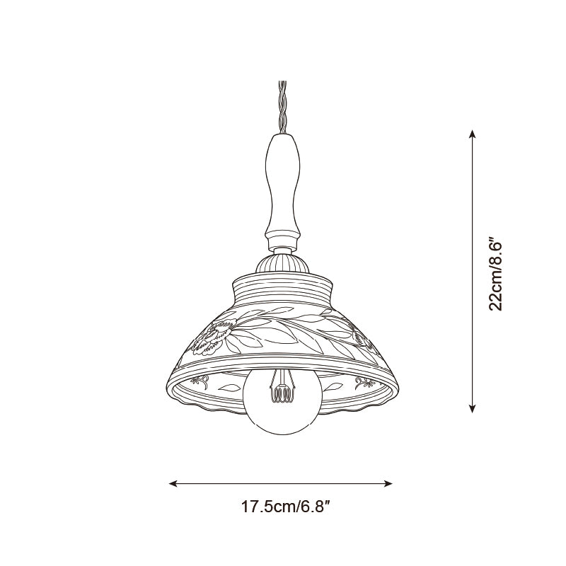 Alouette Wood Pendant Lamp — product detail 20