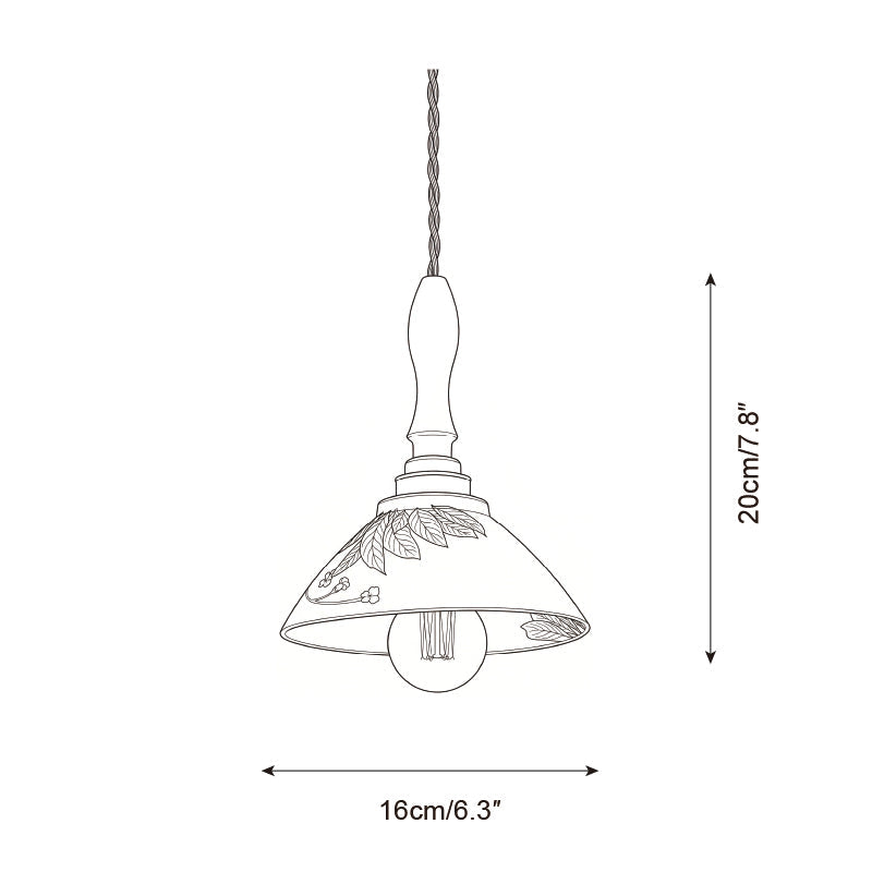 Alouette Wood Pendant Lamp — product detail 22