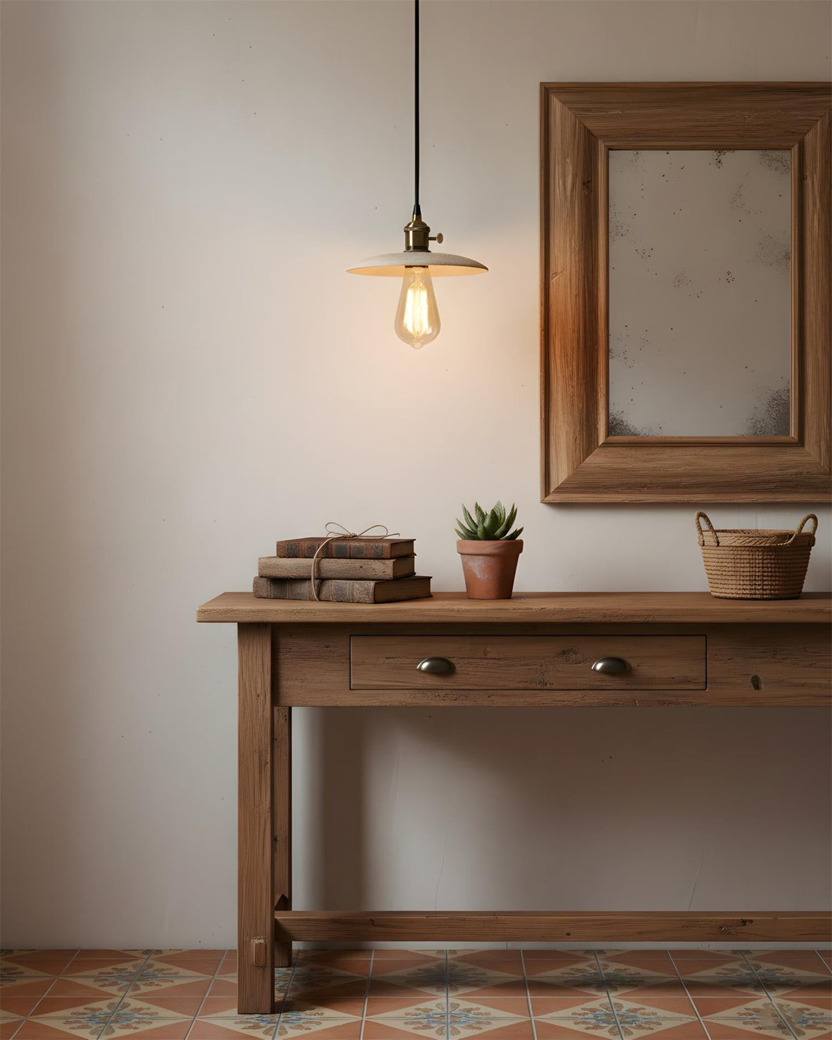 Kilne Travertine Pendant Lamp — product view 7