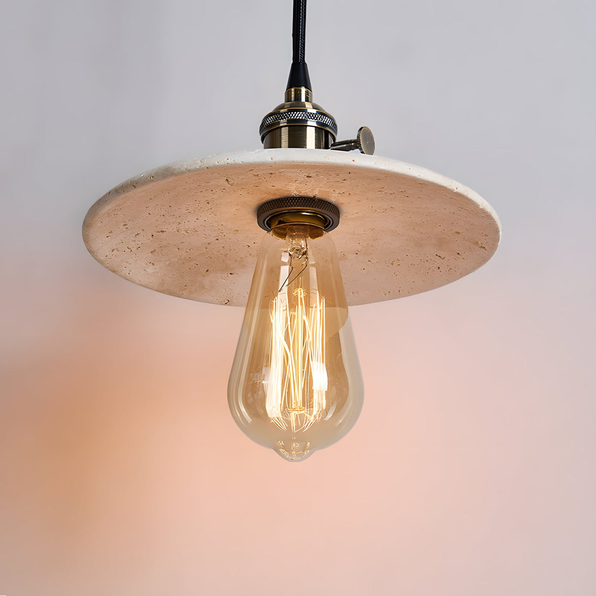Kilne Travertine Pendant Lamp — product view 10