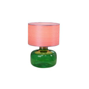 Green & Striped red