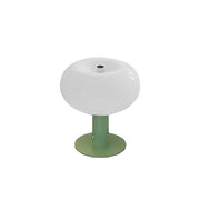 White & Light green