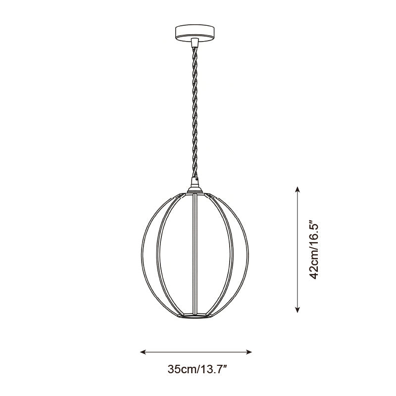 Omra Metal Pendant Lamp — product detail 16