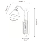 Stillness Green Glass Wall Lamp — product detail 14
