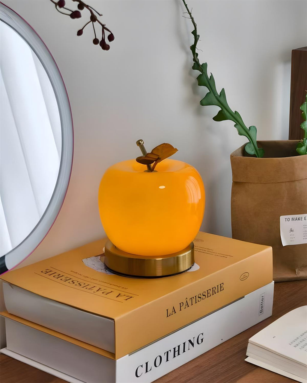 Still Fruit Glass Table Lamp — product view 3