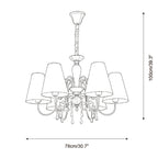 Aurembra Glass Chandelier — product detail 16