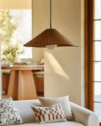 Textured Plane Glass Pendant Lamp — product view 5