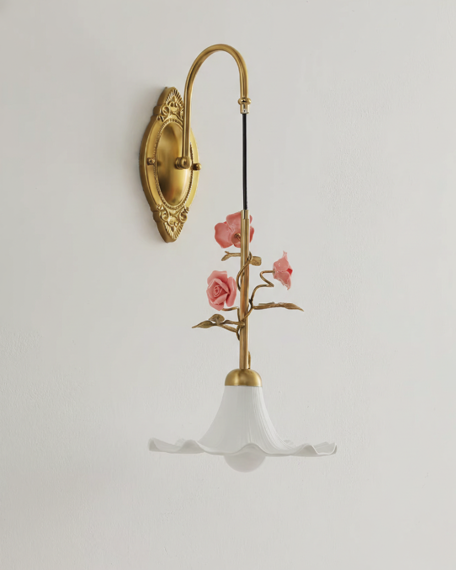 Ornella Vine Metal Wall Lamp — product view 3