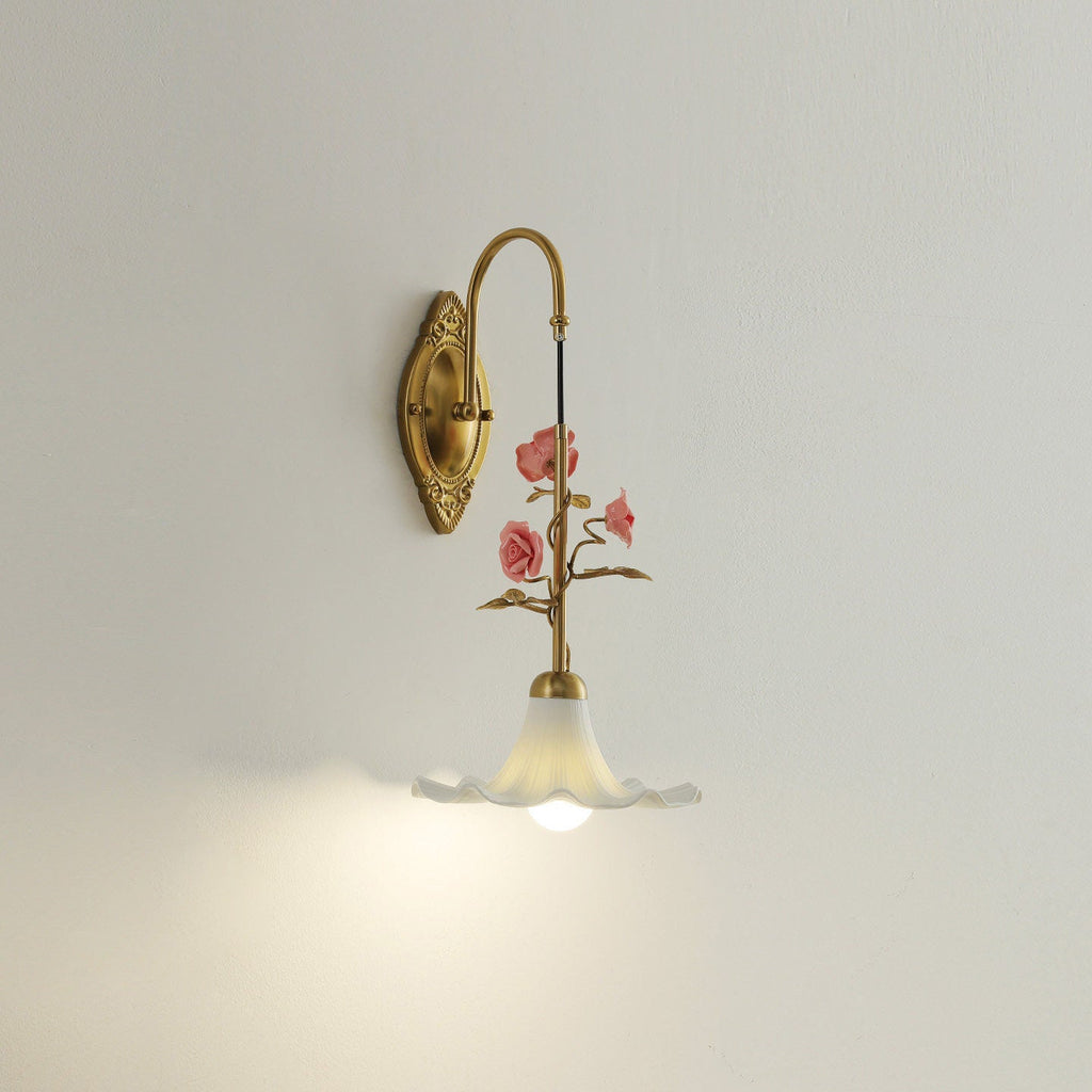 Ornella Vine Metal Wall Lamp — product view 4
