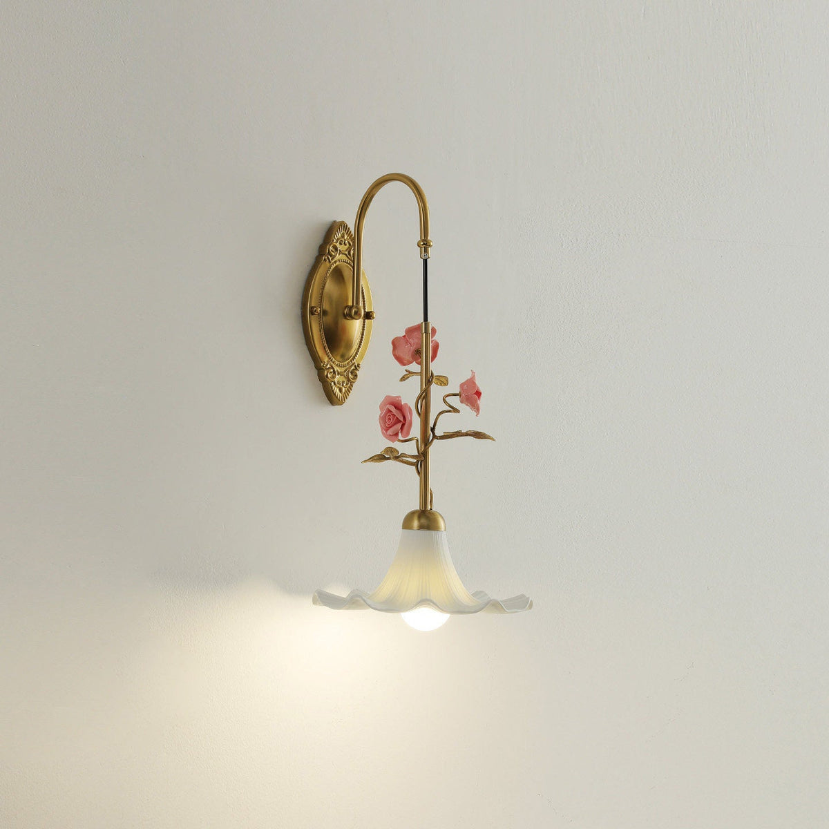 Ornella Vine Metal Wall Lamp — product view 4
