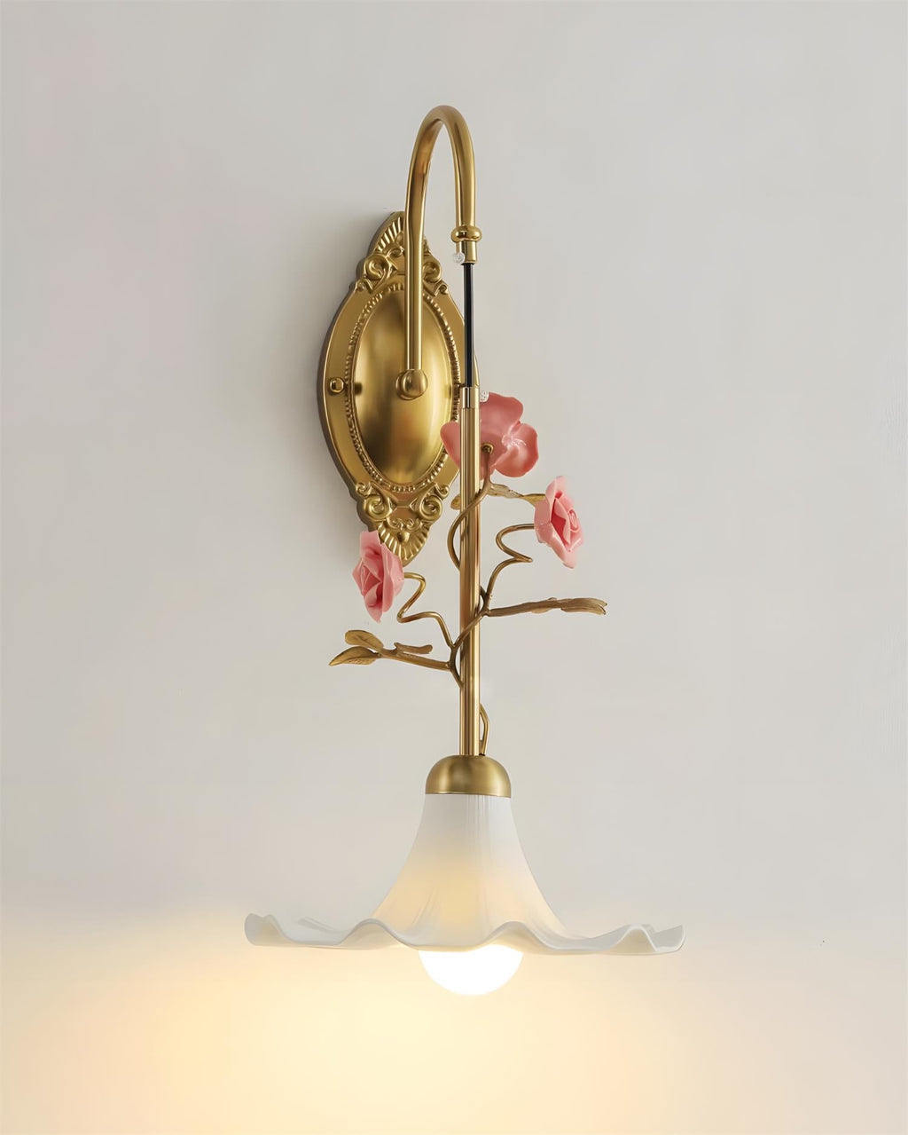 Ornella Vine Metal Wall Lamp — product view 8