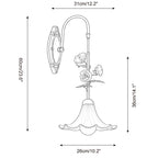 Ornella Vine Metal Wall Lamp — product detail 11