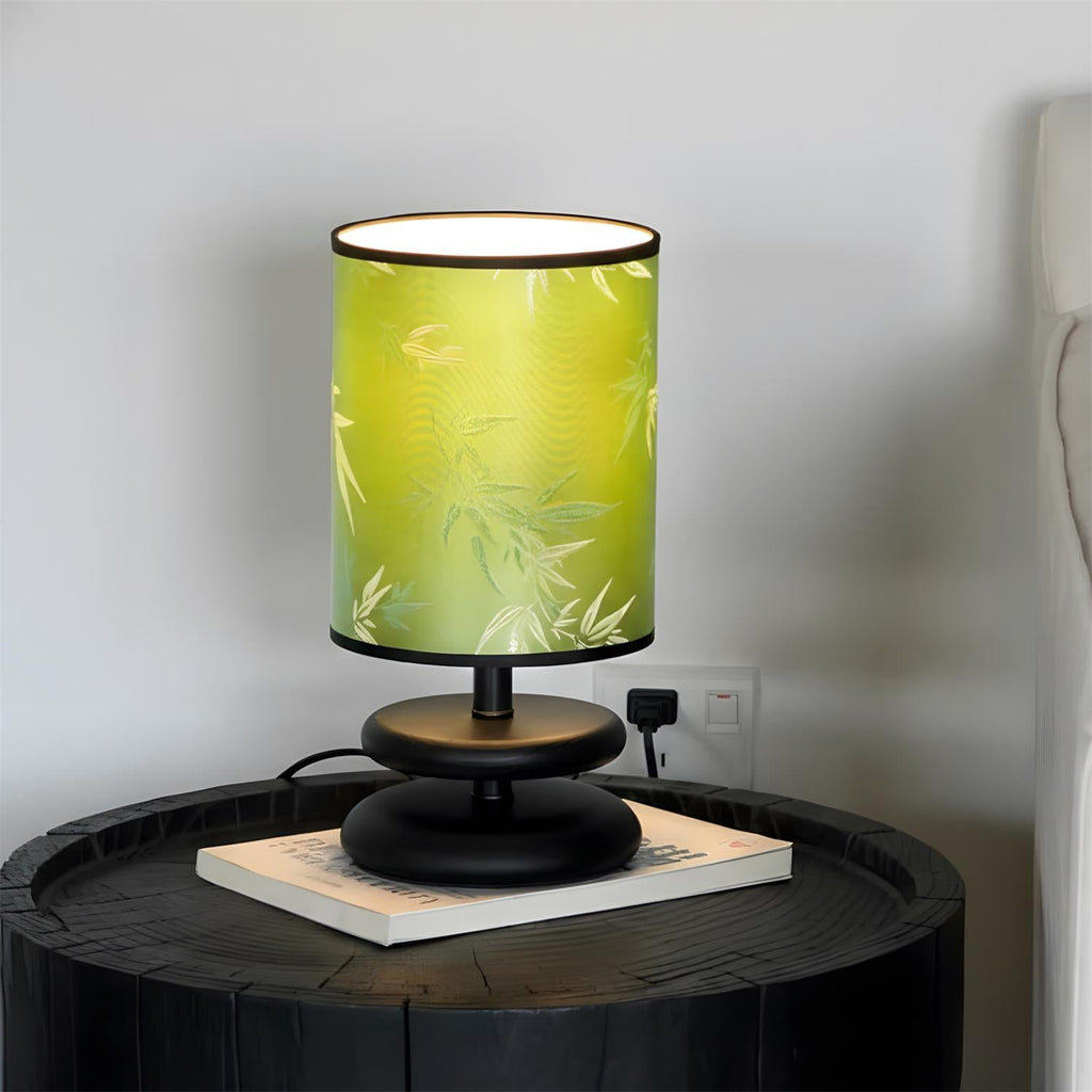 Harvest Glow Wood Table Lamp — product view 2