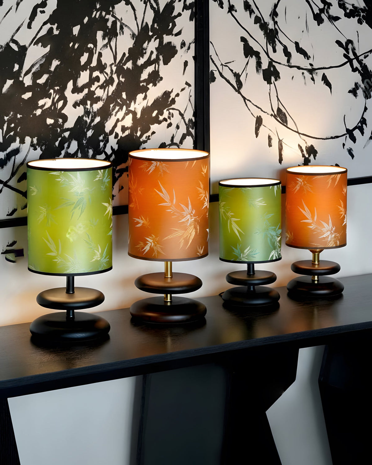 Harvest Glow Wood Table Lamp — product view 5