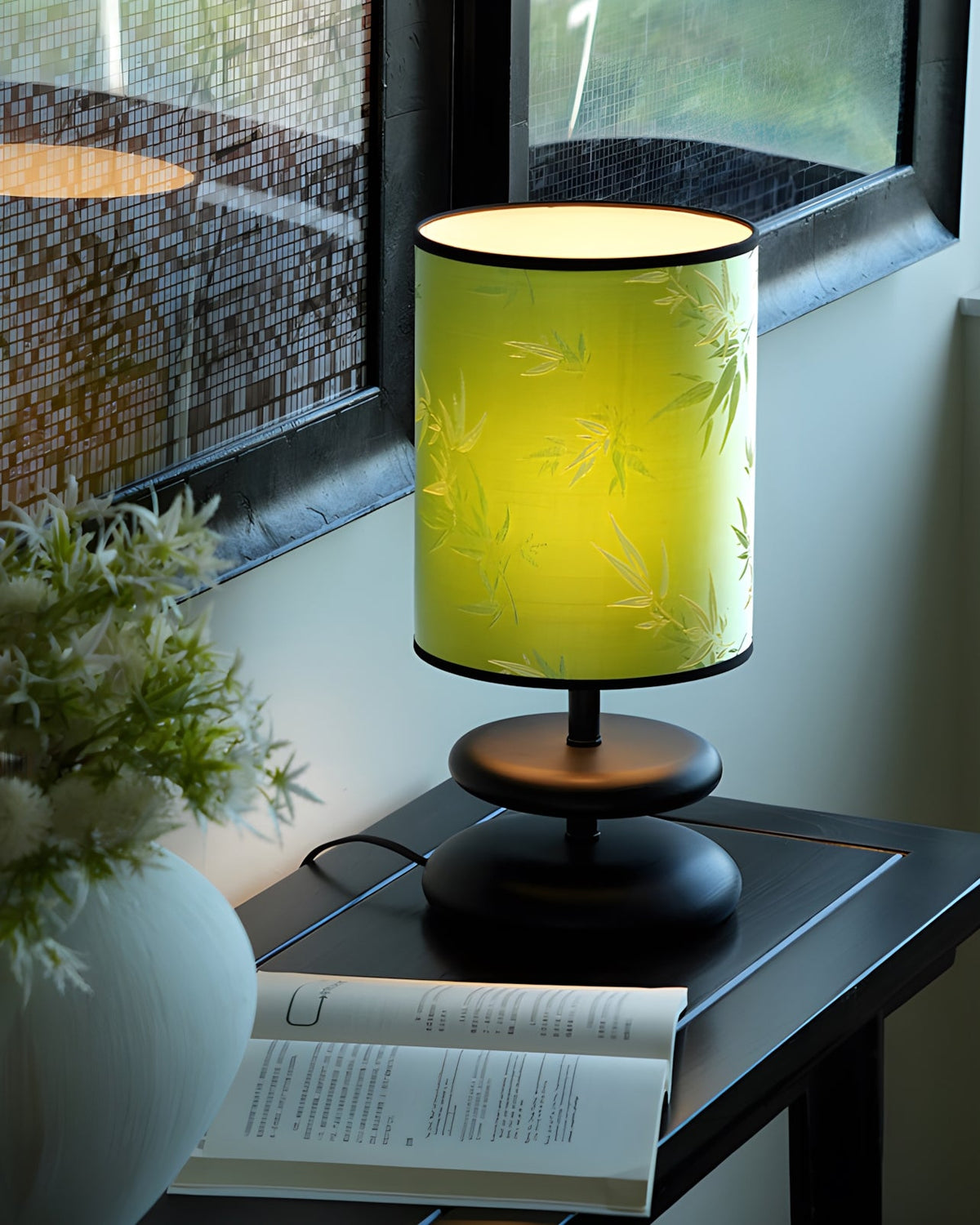 Harvest Glow Wood Table Lamp — product view 8