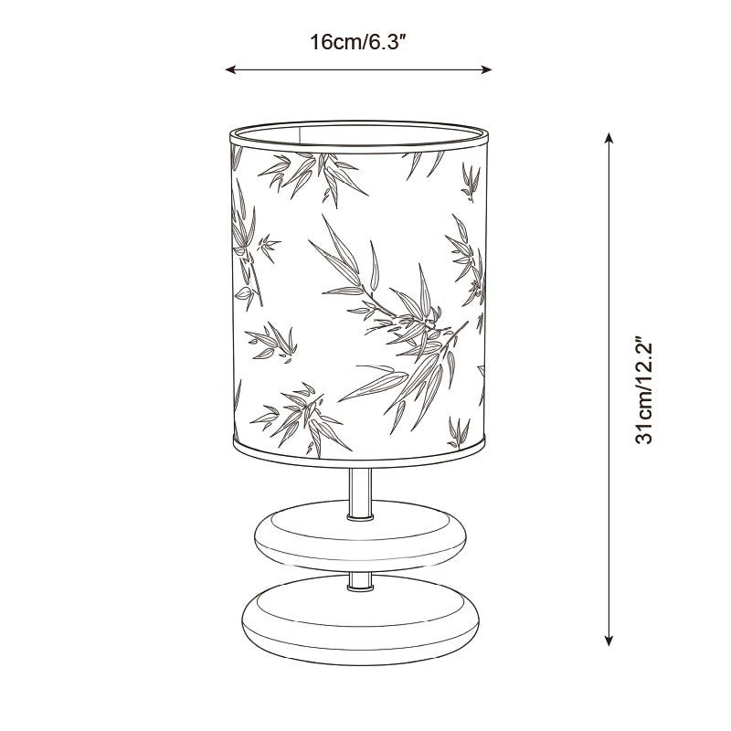 Harvest Glow Wood Table Lamp — product detail 11