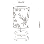 Harvest Glow Wood Table Lamp — product detail 12